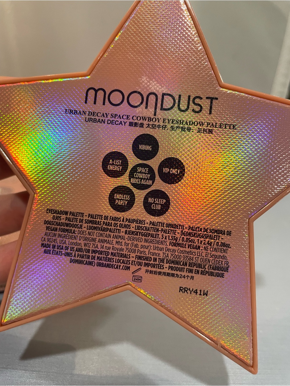 New Urban Decay Space Cowboy Eyeshadow Palette Limited Edition Discontinued Auth - Picture 13 of 13
